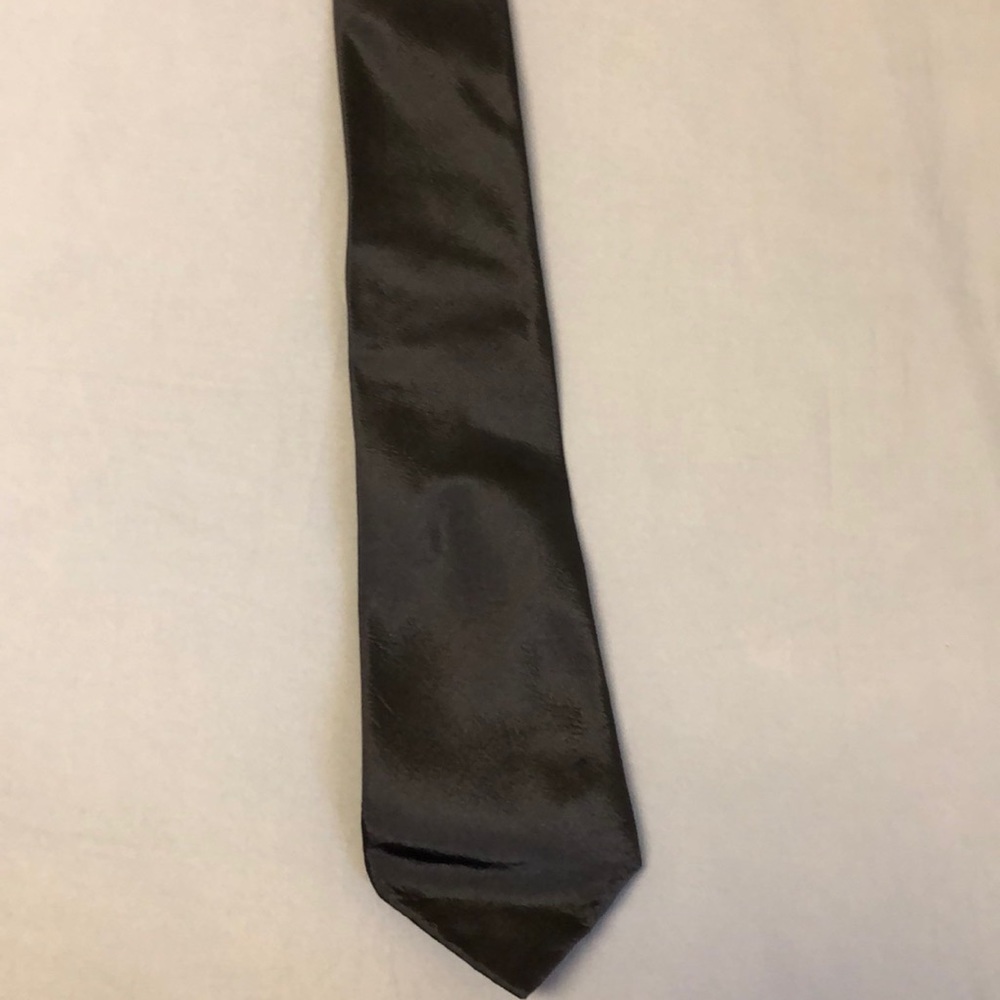 BUNDLE DISCOUNT Charcoal Silk Tie